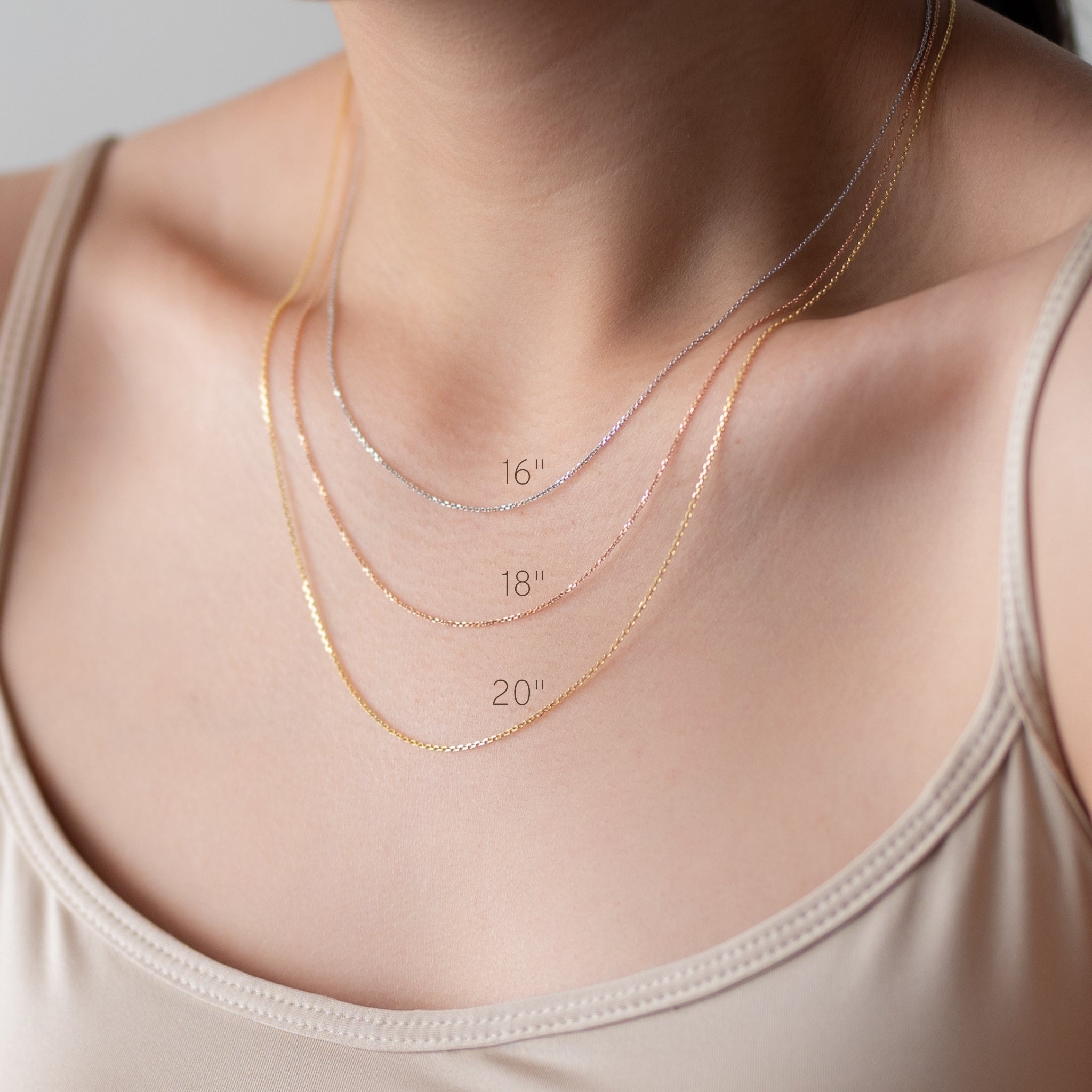 Buy Solid 14K Gold Necklace Choker Mirror Link Chain, Ladies Dainty Gold  Sparkle Chain, Glitter Necklace, Layer Necklace, Body Jewelry Online in  India - Etsy