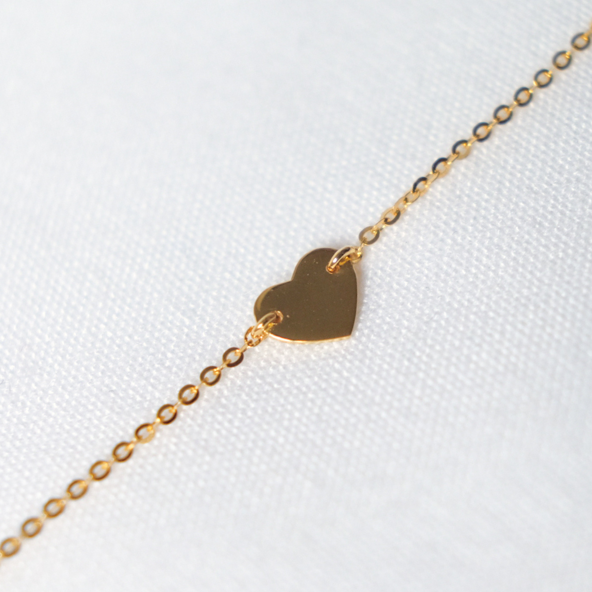 Tiny Floating Heart Pendant