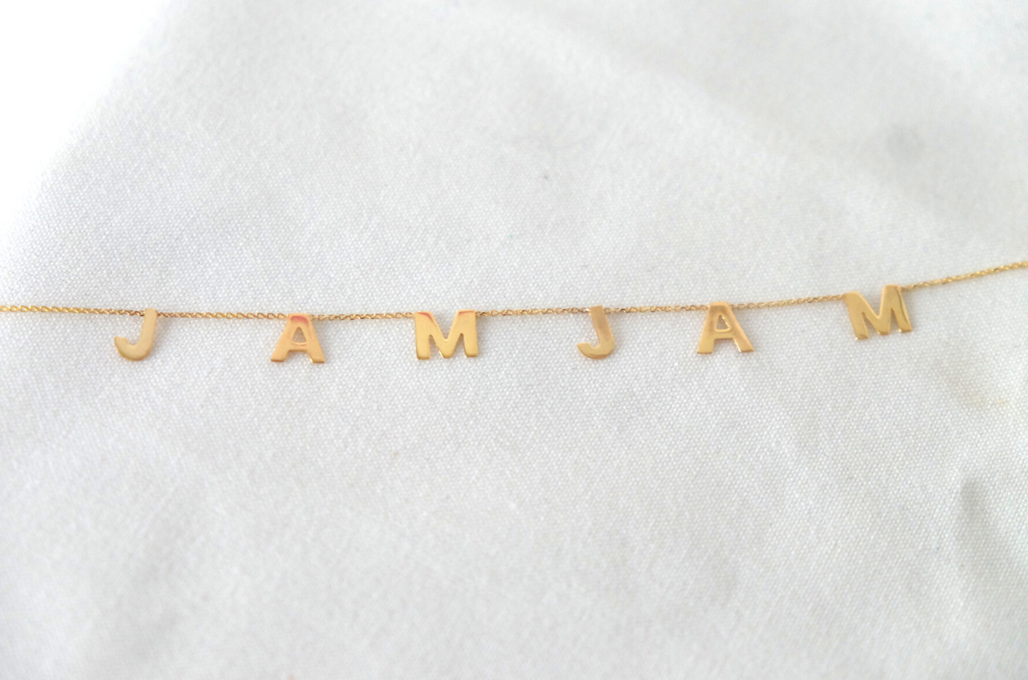 Floating Name Necklace (min. 3 letters)